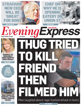 Cover of Evening Express