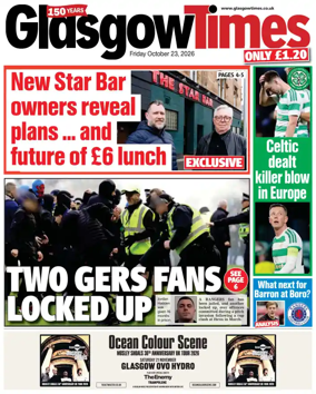 Cover of Glasgow Times