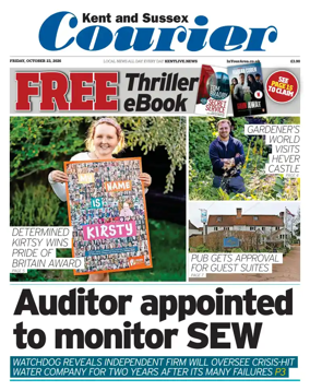 Cover of Kent & Sussex Courier