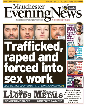 Cover of Manchester Evening News