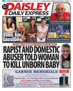 Cover of Paisley Daily Express