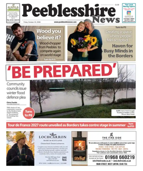 Cover of Peebleshire News
