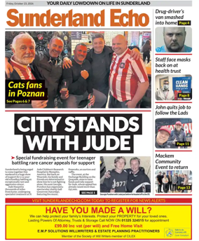 Cover of Sunderland Echo