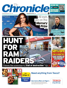 Cover of The Chronicle (South Tyneside and Durham)