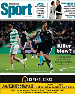 Cover of Herald Sport