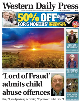 Cover of Western Daily Press