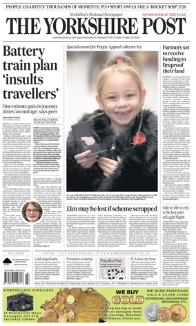 Cover of Yorkshire Post