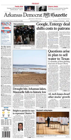 Cover of Arkansas Democrat-Gazette