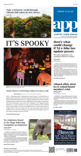 Cover of Asbury Park Press