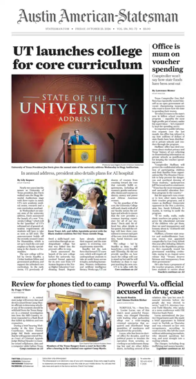 Cover of Austin American-Statesman