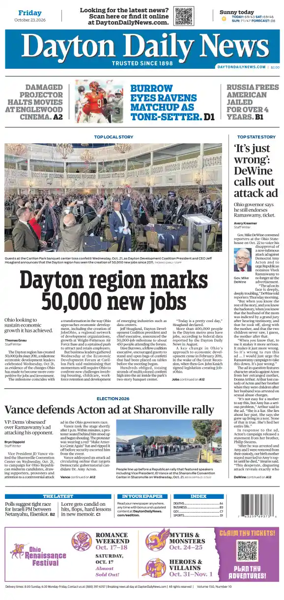 Cover of Dayton Daily News