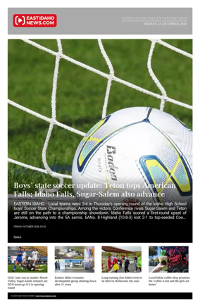 Cover of East Idaho News