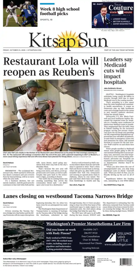 Cover of Kitsap Sun