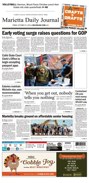 Cover of Marietta Daily Journal