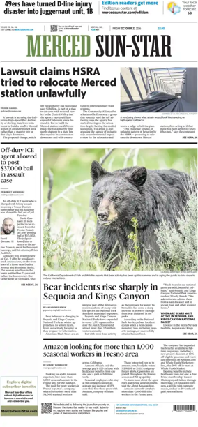 Cover of Merced Sun-Star