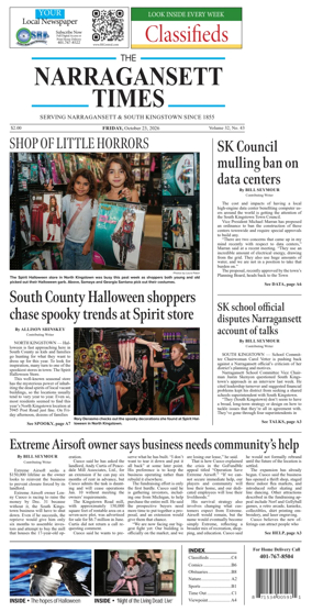 Cover of Narragansett Times