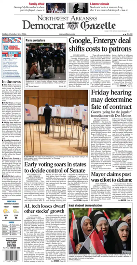 Cover of Northwest Arkansas Democrat-Gazette