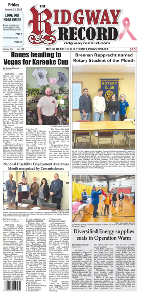 Cover of Ridgway Record