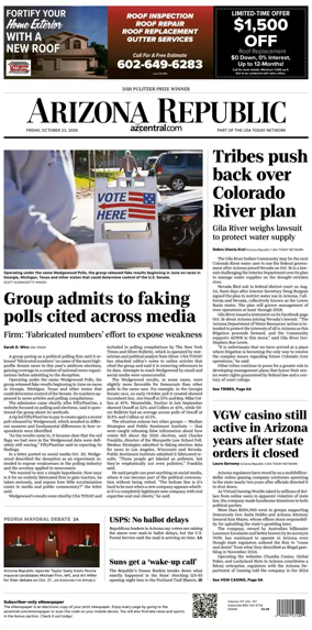 Cover of The Arizona Republic