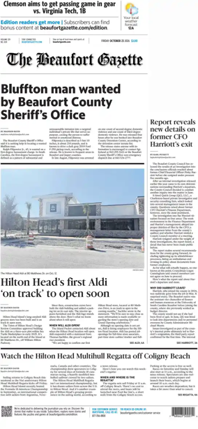 Cover of The Beaufort Gazette