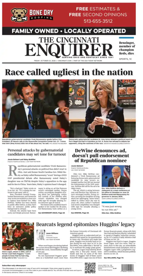 Cover of The Cincinnati Enquirer
