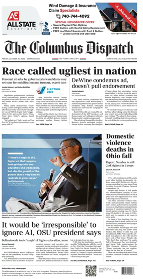 Cover of The Columbus Dispatch
