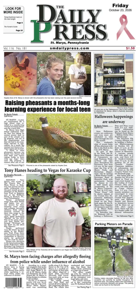 Cover of The Daily Press
