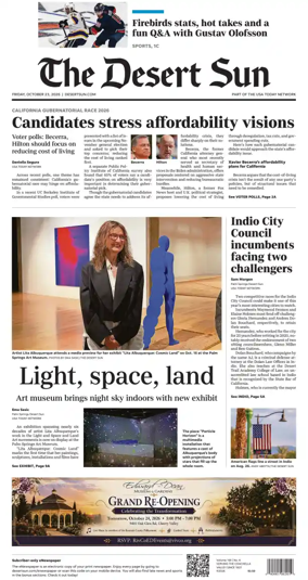Cover of The Desert Sun
