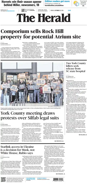 Cover of The Herald (Rock Hill)
