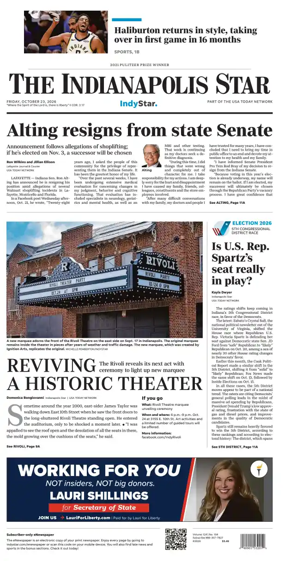 Cover of The Indianapolis Star