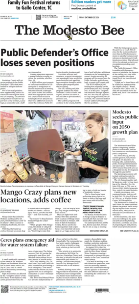 Cover of The Modesto Bee