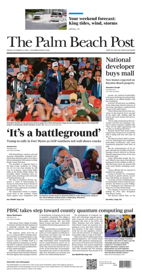 Cover of The Palm Beach Post