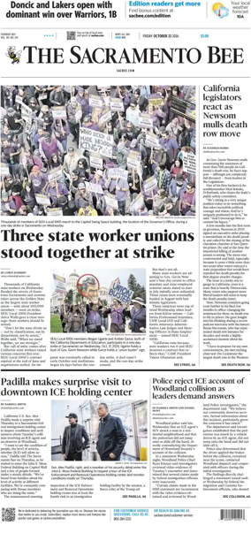 Cover of The Sacramento Bee