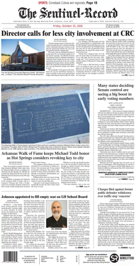 Cover of The Sentinel-Record