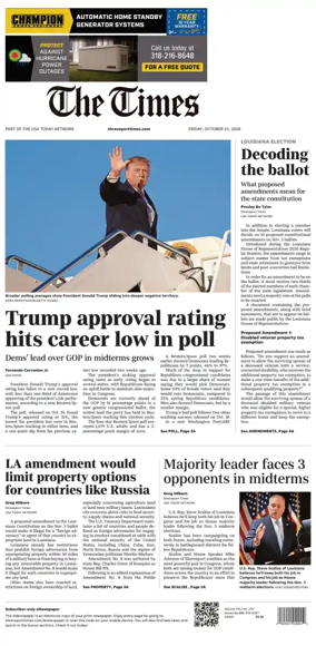Cover of The Times (Shreveport)
