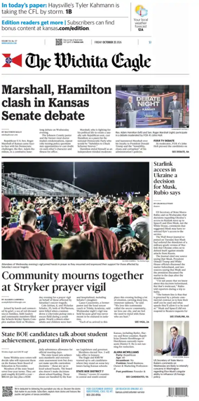 Cover of The Wichita Eagle