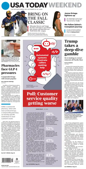 Cover of USA TODAY US Edition