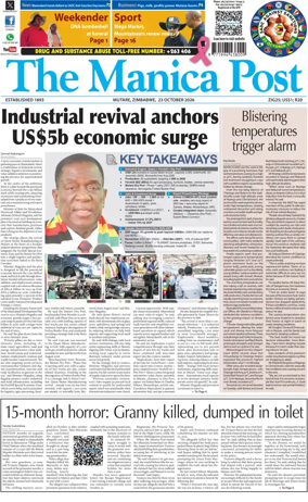 Cover of The Manica Post