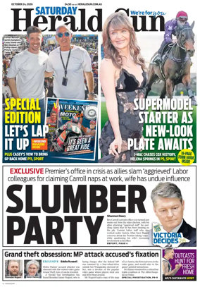 Cover of Herald Sun