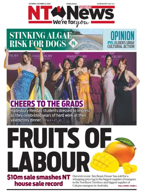 Cover of NT News