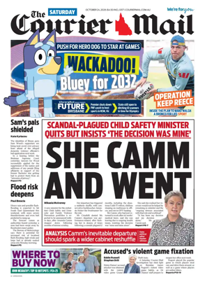 Cover of The Courier-Mail