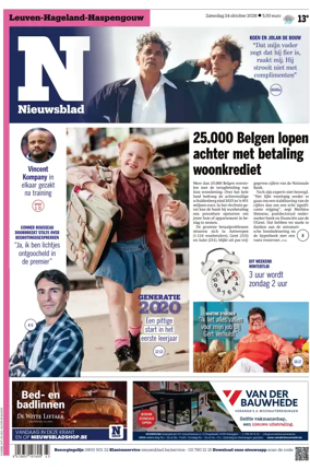 Cover of Het Nieuwsblad
