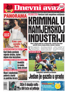 Cover of Dnevni avaz