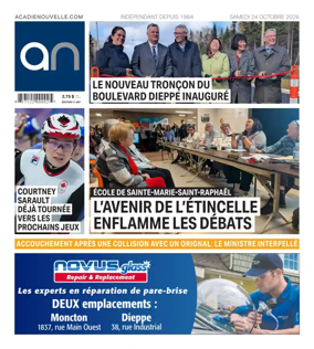 Cover of Acadie Nouvelle