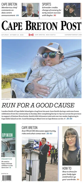 Cover of Cape Breton Post
