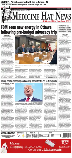 Cover of Medicine Hat News