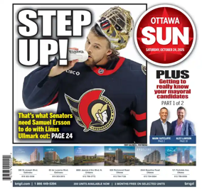 Cover of Ottawa Sun