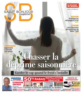 Cover of Le Journal de Quebec - Salut Bonjour Magazine