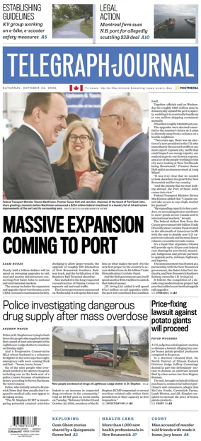 Cover of Telegraph-Journal
