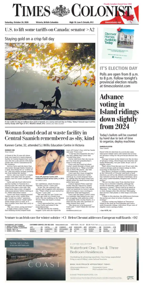 Cover of Times Colonist